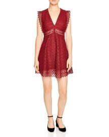 Sandro Lindsey Lace Mini Dress at Bloomingdales